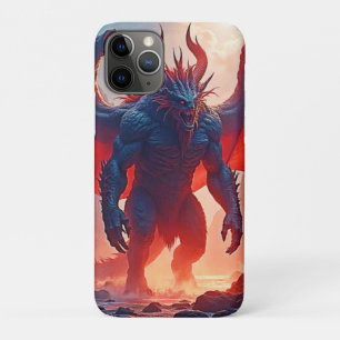 Funda Para iPhone 11 Pro Rey Demonio: Arte de la Sombra del Dragón Eterno