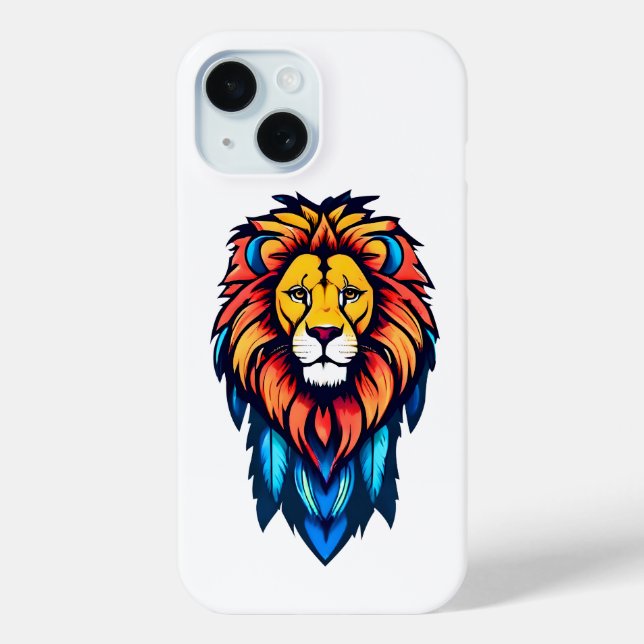 Funda De Case-Mate Para iPhone Rey León, símbolo de la realeza (Reverso )