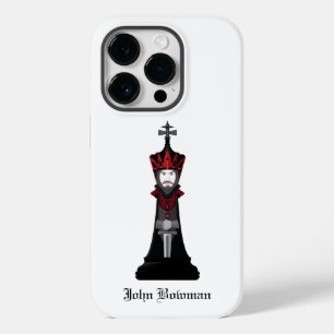 Funda Para iPhone 14 Pro De Case-Mate Rey negro / nombre personalizado