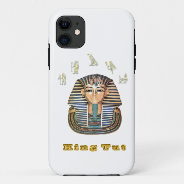 Funda De Case-Mate Para iPhone Rey Tut y Egipto (Reverso)