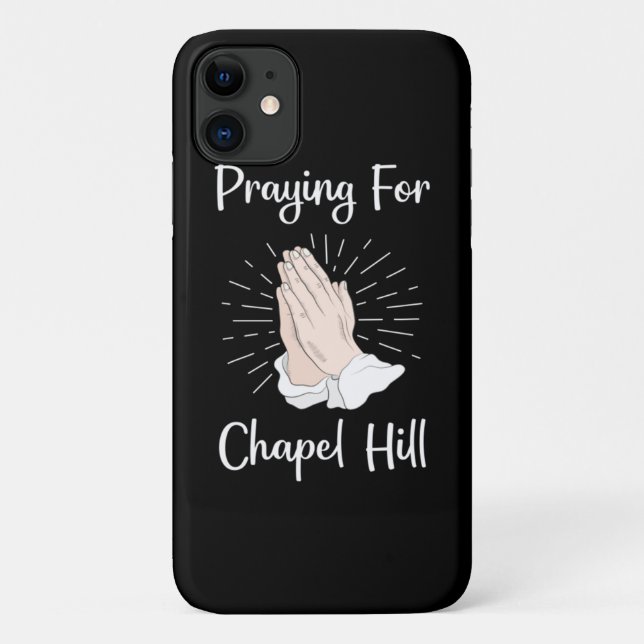 Funda De Case-Mate Para iPhone Rezando Por Chapel Hill (Reverso)