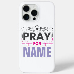 Funda Para iPhone 15 Pro Max Rezar Por: Juntos en Solidaridad
