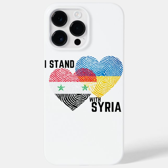 Funda De Case-Mate Para iPhone Rezar por Siria (Reverso)