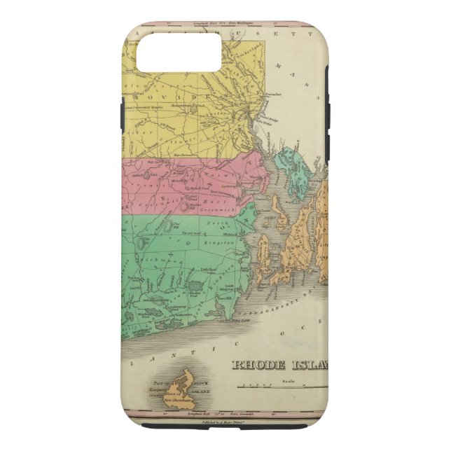 Funda De Case-Mate Para iPhone Rhode Island 6 (Reverso)