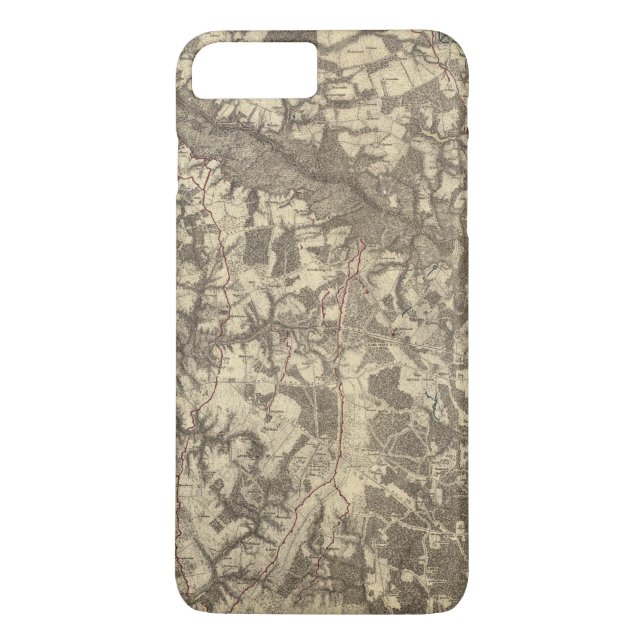 Funda De Case-Mate Para iPhone Richmond, Virginia (Reverso)