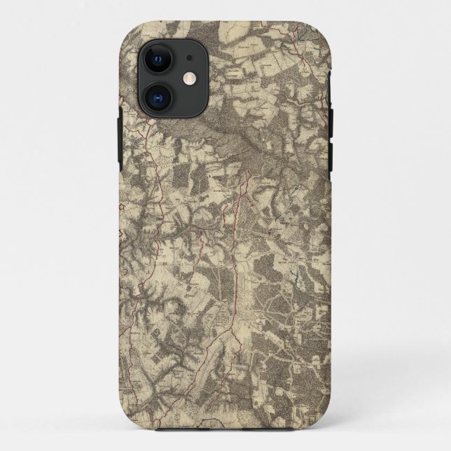Funda De Case-Mate Para iPhone Richmond, Virginia (Reverso)