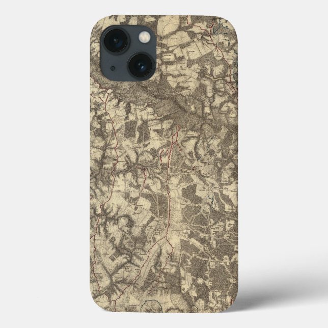 Funda De Case-Mate Para iPhone Richmond, Virginia (Reverso)
