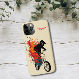 Funda Para iPhone 11 Pro Rider of Flames