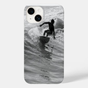 Funda Para iPhone 14 De Case-Mate Riding The Wave Grayscale Funda-Mate iPhone Case