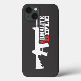 Funda Para iPhone 13 Rifle de Armalite, iPhone 6/6s, Xtreme duro