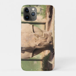 Funda Para iPhone 11 Pro Rinoceronte blanco
