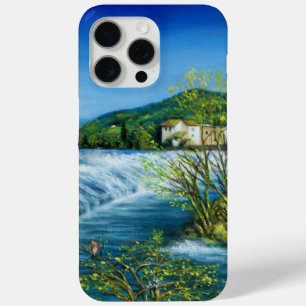Funda Para iPhone 15 Pro Max RÍO ARNO EN EL Paisaje Toscano ROVEZZANO Florencia