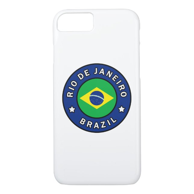 Funda De Case-Mate Para iPhone Río de Janeiro Brasil (Reverso)