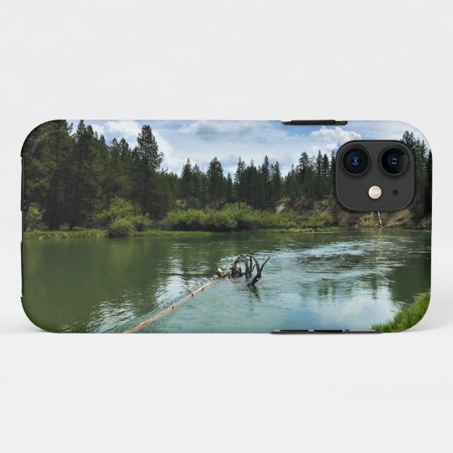 Funda De Case-Mate Para iPhone Río Deschutes, Oregón (Reverso (horizontal))