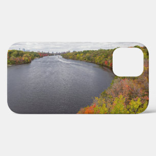Funda Para iPhone 12 Pro río mississippi y bancos boscosas en minneapolis
