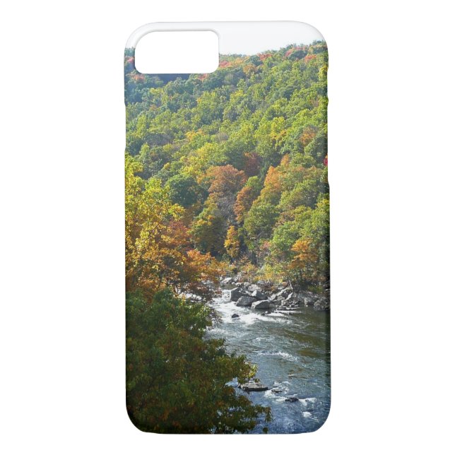 Funda De Case-Mate Para iPhone Río Ohiopyle en otoño II en Pensilvania (Reverso)