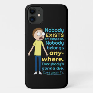 Funda Para iPhone 11 RIQUEZA Y MORTY™ Nadie Existe A Propósito
