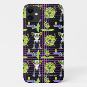 Funda Para iPhone 11 RIQUEZA Y MORTY™ Patrón de portal de Pickle Ri
