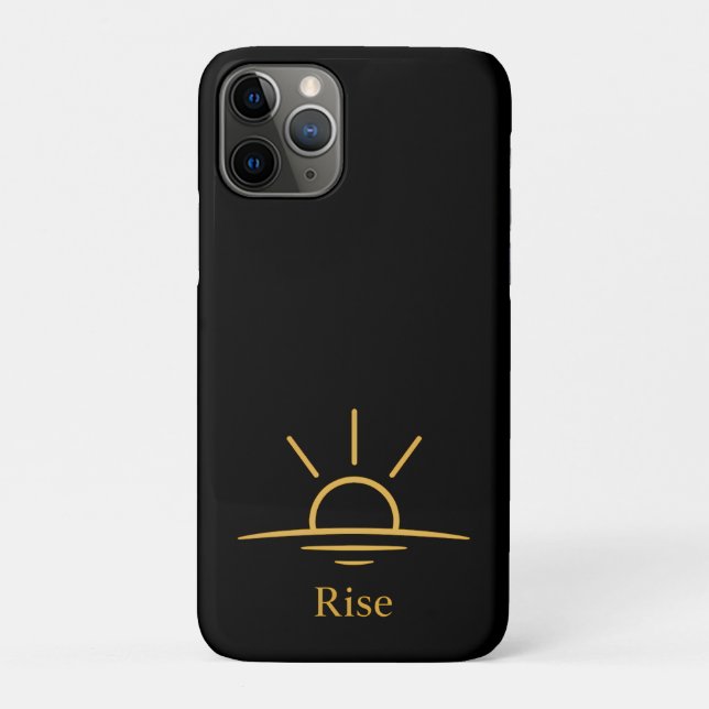 Funda De Case-Mate Para iPhone Rise — Minimalist Sunrise (Reverso)