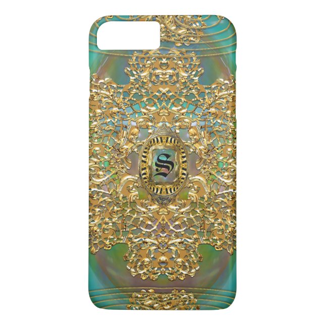 Funda De Case-Mate Para iPhone Riverbend Elegant Monograma Featherweight (Reverso)