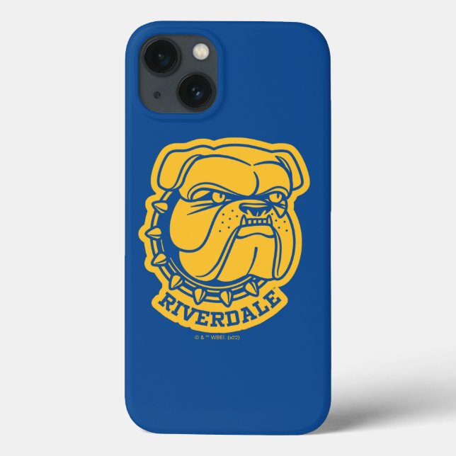 Funda De Case-Mate Para iPhone Riverdale Bulldog Head (Reverso)