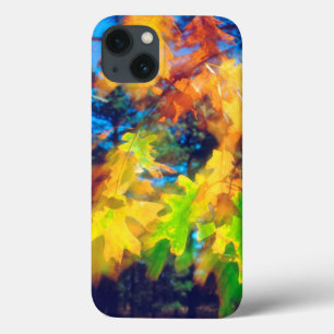Funda Para iPhone 13 Robles negros soplan en el viento