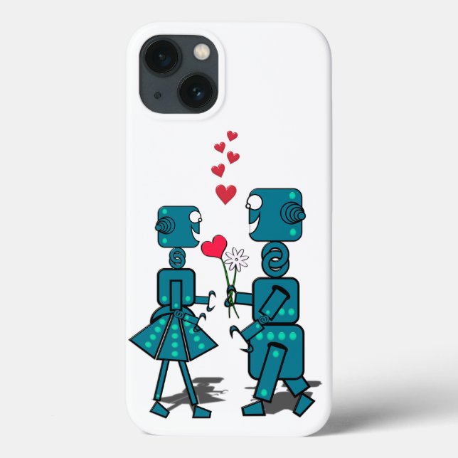 Funda De Case-Mate Para iPhone Robot (Reverso)