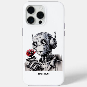 Funda Para iPhone 15 Pro Max Robot Love 01