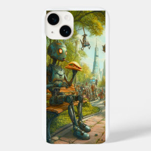 Funda Para iPhone 14 De Case-Mate Robots Comen Tacos