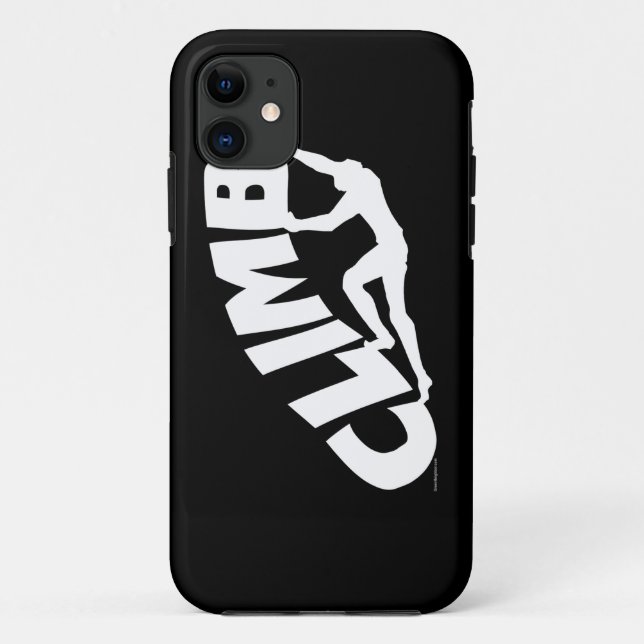 Funda De Case-Mate Para iPhone Roca en ruinas, escalada (Reverso)