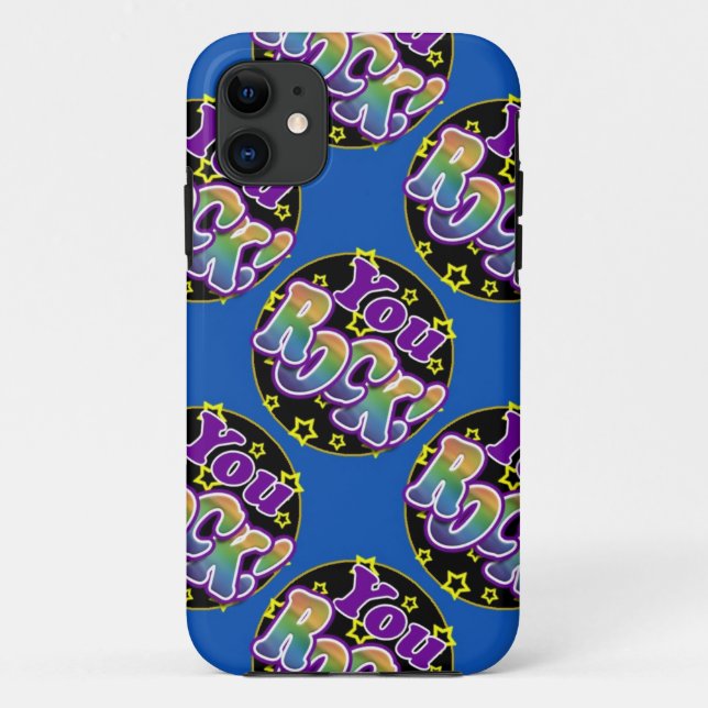 Funda De Case-Mate Para iPhone ¡Rocas! (Reverso)