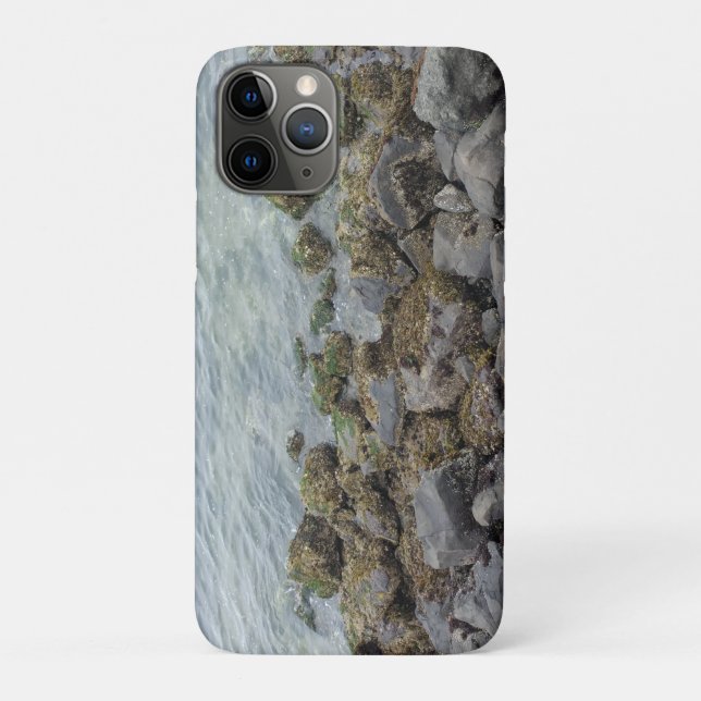Funda De Case-Mate Para iPhone rocas costeras (Reverso)