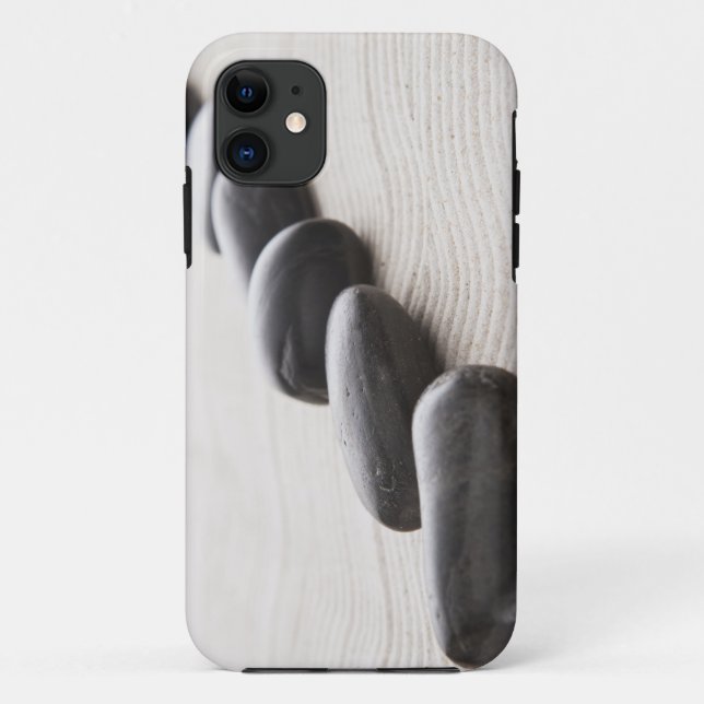 Funda De Case-Mate Para iPhone Rocas en la arena (Reverso)