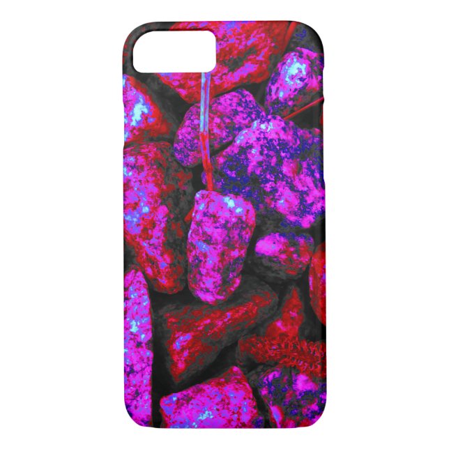 Funda De Case-Mate Para iPhone Rocas Neon de Guay (Reverso)