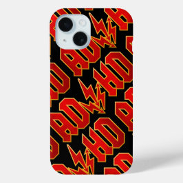 Funda Para iPhone 15 Rock del "TDA/H"