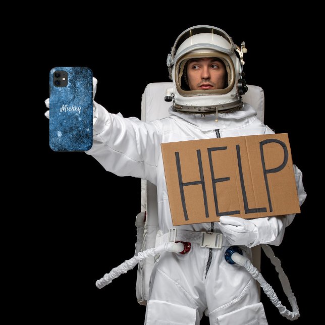 Funda De Case-Mate Para iPhone Rock espacial azul (Subido por el creador)