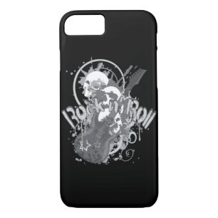 Funda Para iPhone 8/7 Rock n' Roll Skulls