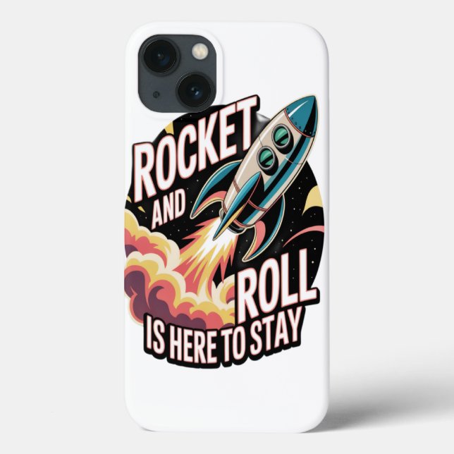 Funda De Case-Mate Para iPhone Rocket Roll  (Reverso)