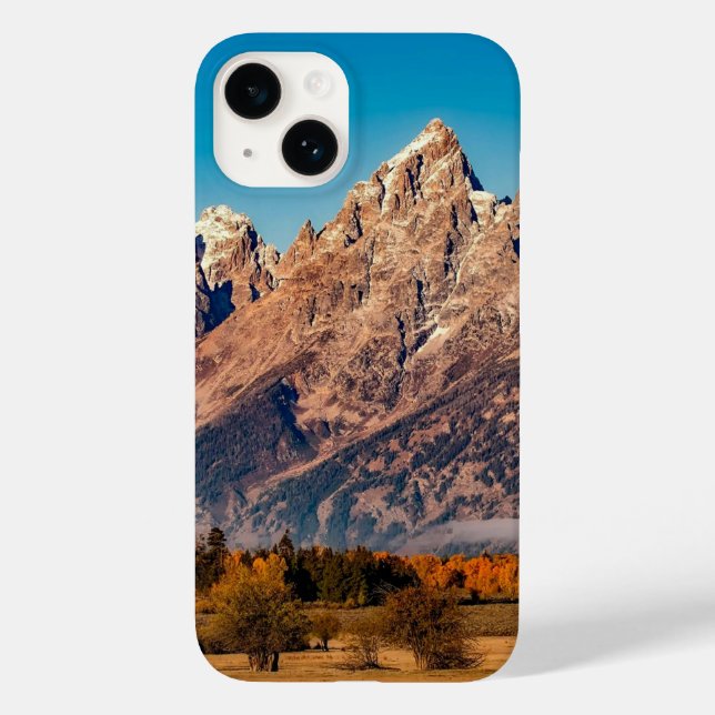 Funda De Case-Mate Para iPhone Rocky mountain image on iphone case (Reverso )