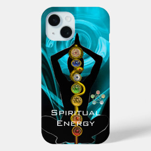title_seo2 ROD ASCLEPIUS,7 CHAKRAS YOGA LOTUS POSE Blue
