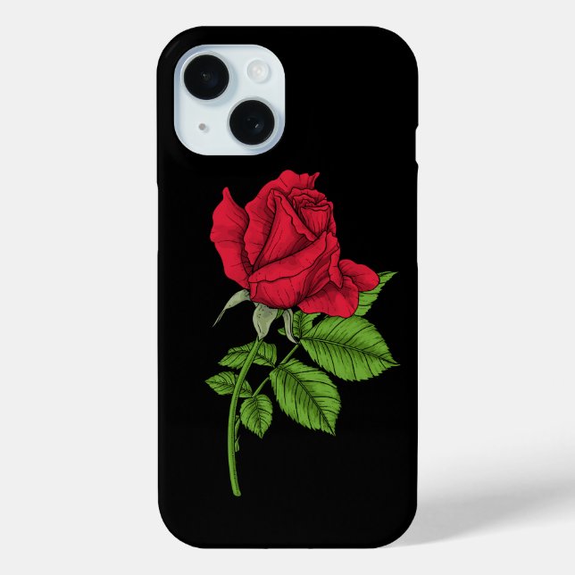 Funda De Case-Mate Para iPhone Rojo (Reverso )