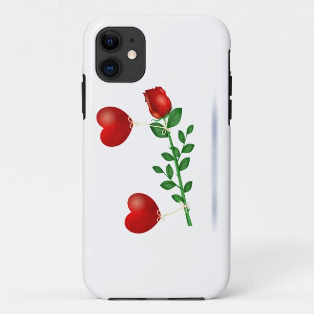 Funda De Case-Mate Para iPhone Rojo (Reverso)