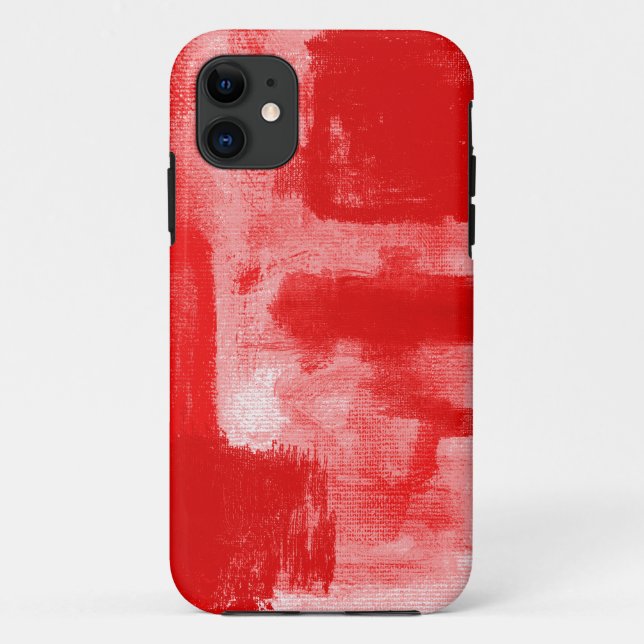 Funda De Case-Mate Para iPhone Rojo #1 (Reverso)