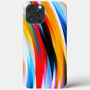 Funda Para iPhone 13 Pro Max Rojo azul amarillo negro