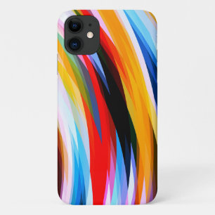 Funda Para iPhone 11 Rojo azul amarillo negro