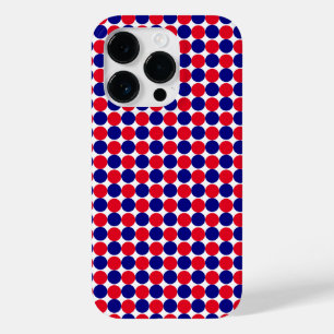 Funda Para iPhone 14 Pro De Case-Mate Rojo, blanco y azul