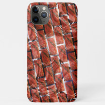 Rojo, burbujas sobre la rejilla o efecto ladrillo,