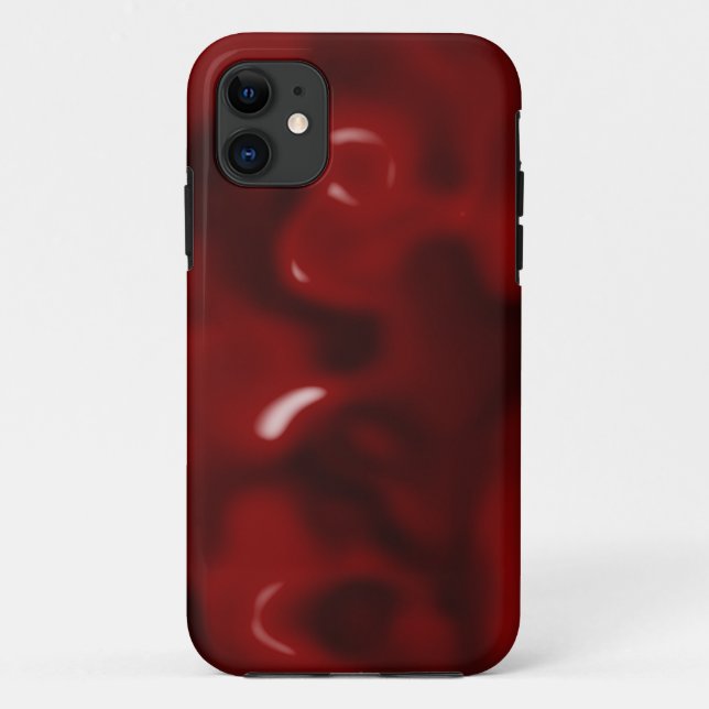 Funda De Case-Mate Para iPhone Rojo líquido (Reverso)