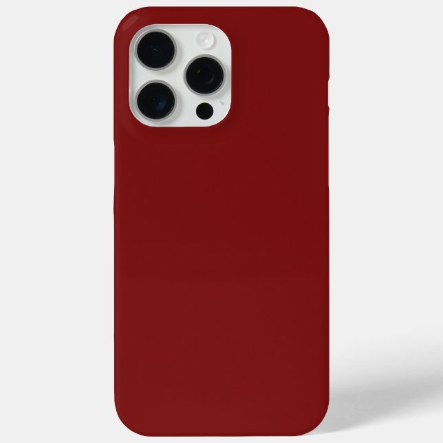 Funda De Case-Mate Para iPhone Rojo Luz de Luna (Reverso )