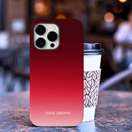 Funda Para iPhone 14 Pro Max De Case-Mate Rojo minimalista